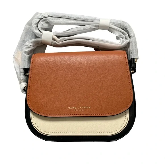 ❤️❤️❤️Marc Jacobs Smoked Almond Women's Mini Colorblocked Rider ❤️❤️❤️ - Picture 5 of 6